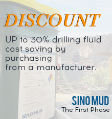 UP to 30% drilling fluid cost saving by purchasing from a manufacturer.