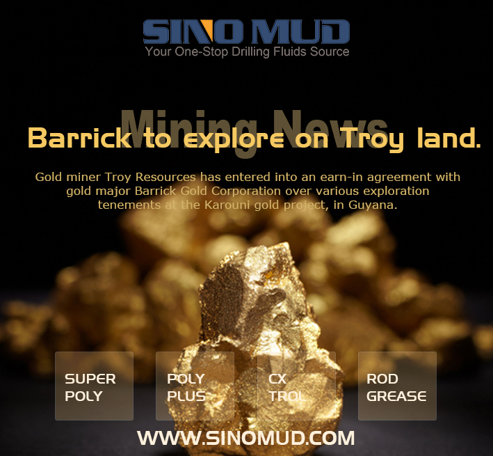 SINO MUD Drilling polymer SUPER POLY is used for HDD, mining drilling, tunnel boring, foundation drilling and water well drilling.