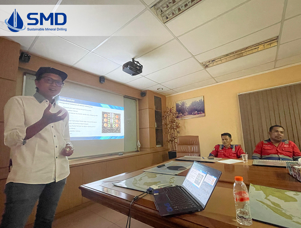 SMD mud distributor training program in Indonesia
