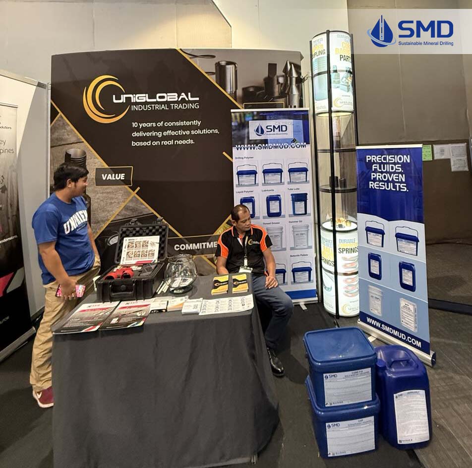 SMD drilling fluids showcased at MAEM 2026 exhibition in the Philippines